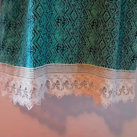 Pink Owl Shift Dress Aztec Print Size Large NWOT - Picture 5 of 12